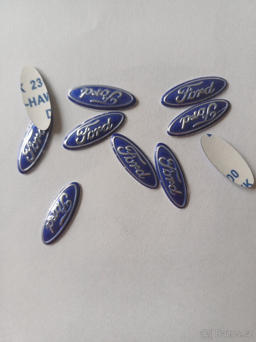 FORD znak - emblém na klíček oválný 21mm