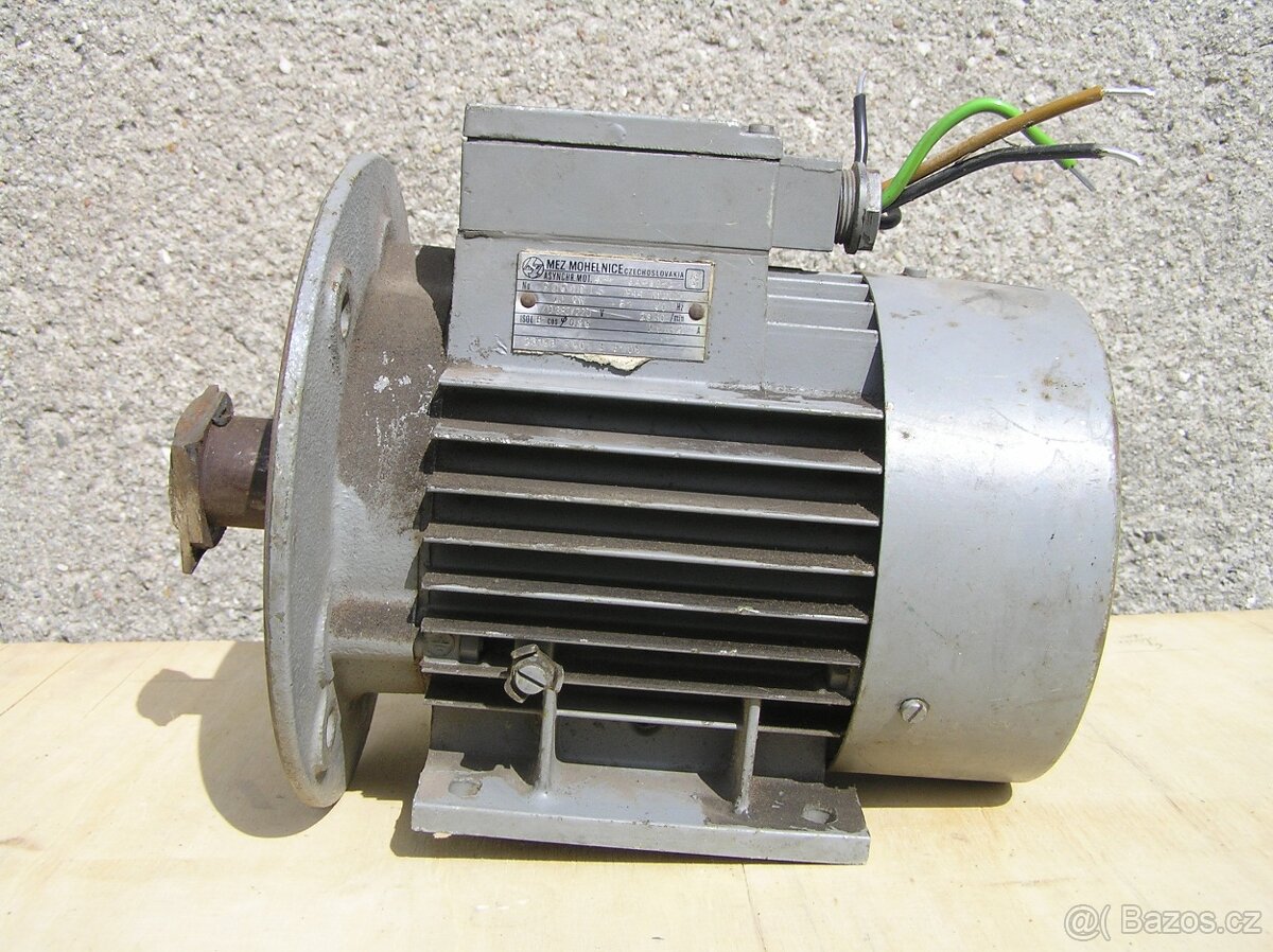 elektromotory výrobce MEZ Mohelnice