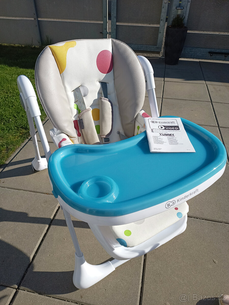 jídelní židlička kinderkraft yummy