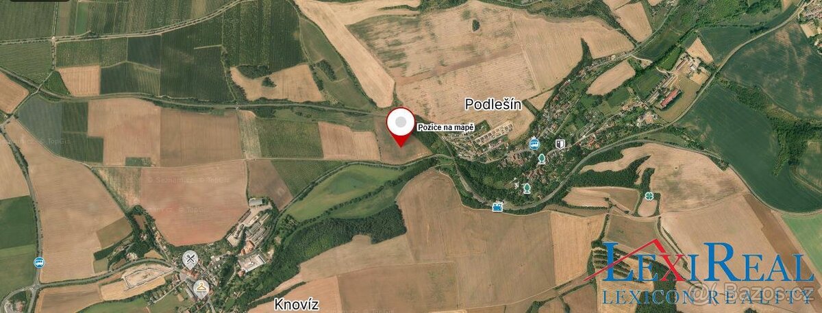 pozemek 40 384 m2, Podlešín, okr. Kladno