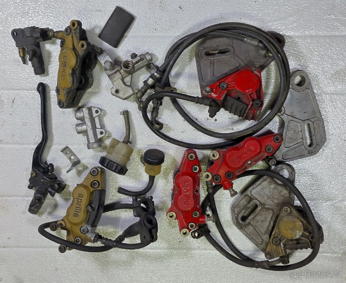 Brzdové třmeny, pumpy, hadice Aprilia RS 125