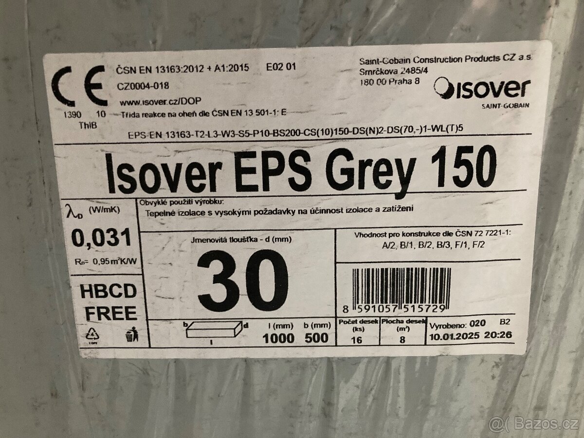 EPS Isover 30mm