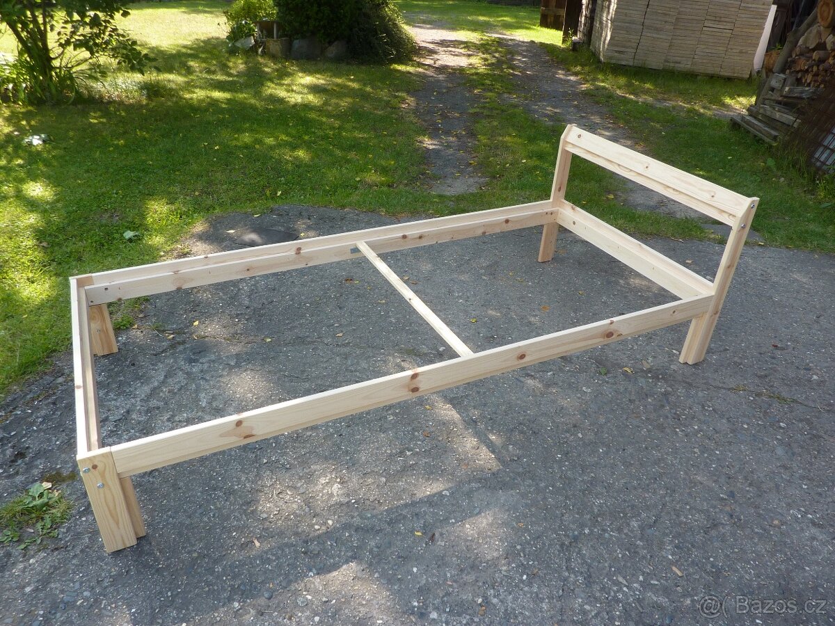 IKEA NEIDEN rám postele, borovice 200x90 cm - nová