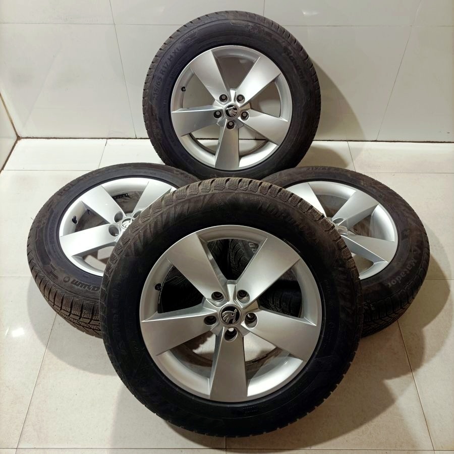 17" ALU kola – 5x112 – ŠKODA (VW, AUDI, SEAT) Disky: Elekt