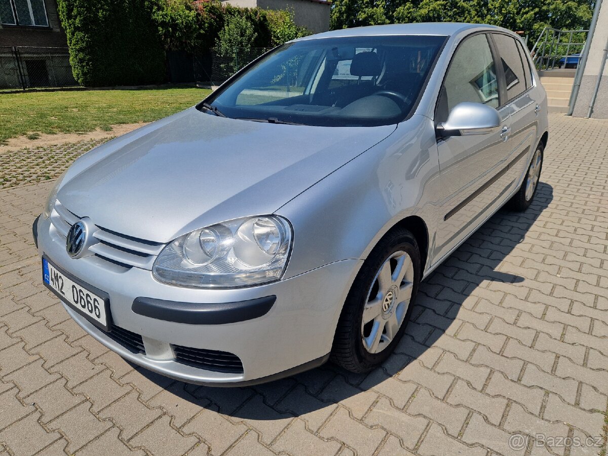 VW GOLF V 1.6i 75kW 2007 ČR ČTĚTE CELÝ INZERÁT
