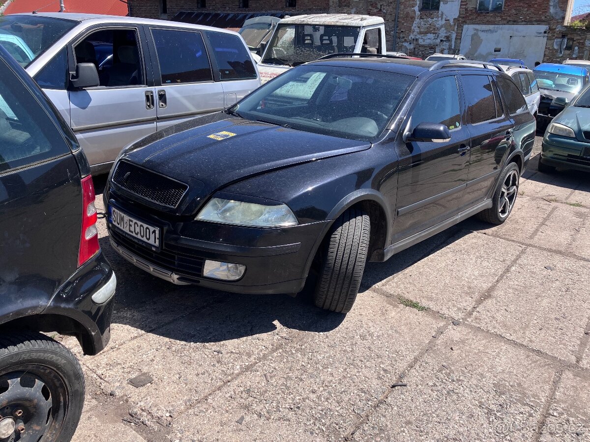 Skoda Octavia 2 4x4 nahradni dily