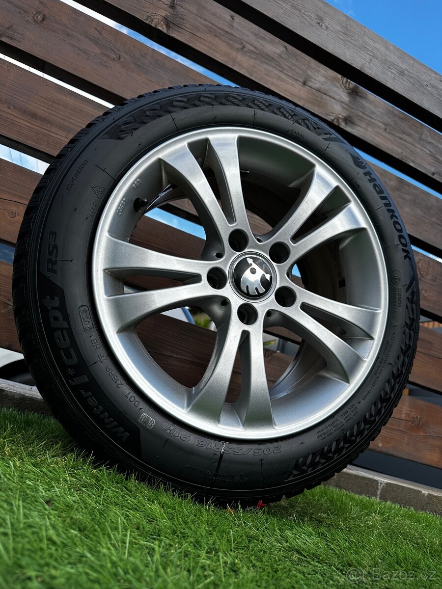 Alu kola 5x112 r16 s pneu (rol16)