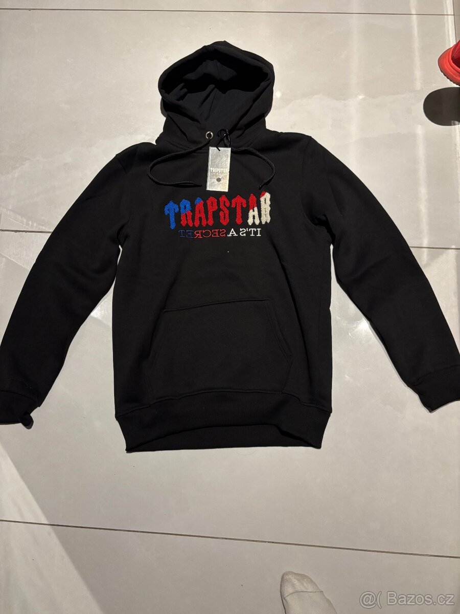Černá mikina Trapstar s visačkou