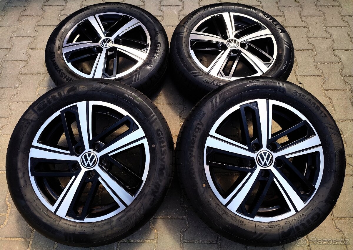 Alu kola originál Volkswagen Caddy 5x112 R17 Colombo