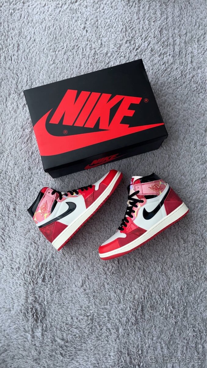 Air Jordan 1 High OG Spider-Man Across the Spider-Verse 42.5
