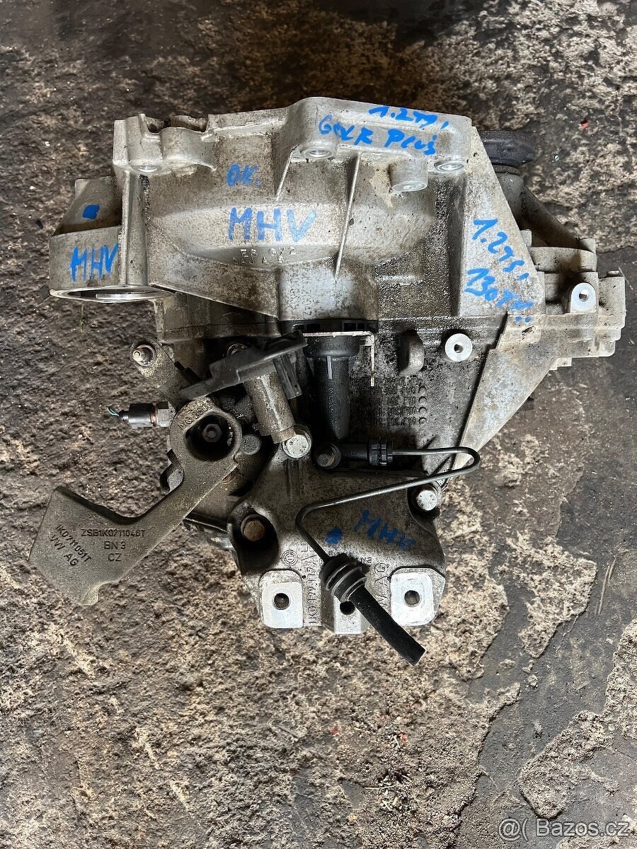 převodovka 1.2tsi MHV,najeto 135 tisic