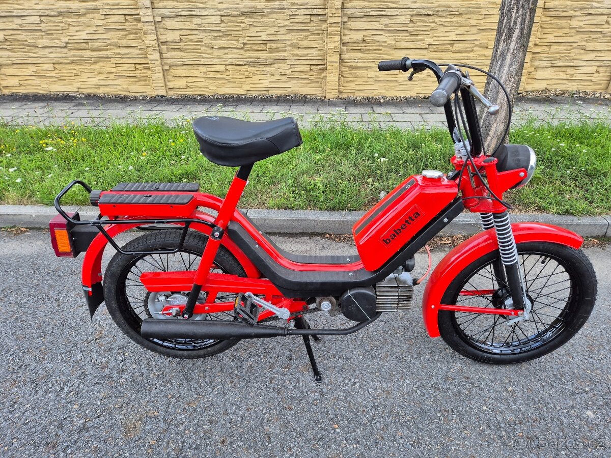 Babetta 210 po GENERÁLCE (Renovaci), s kartičkou
