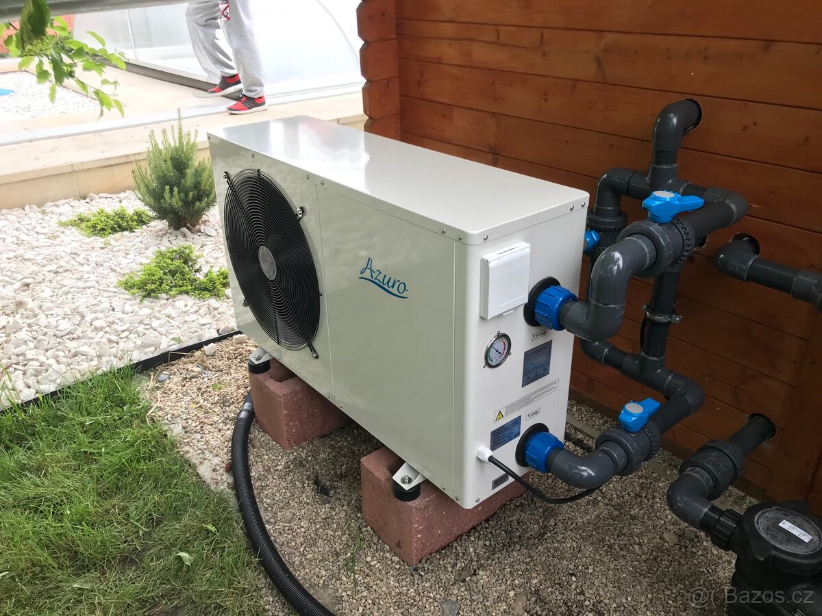 Tepelné čerpadlo k bazenu Azuro 10KW
