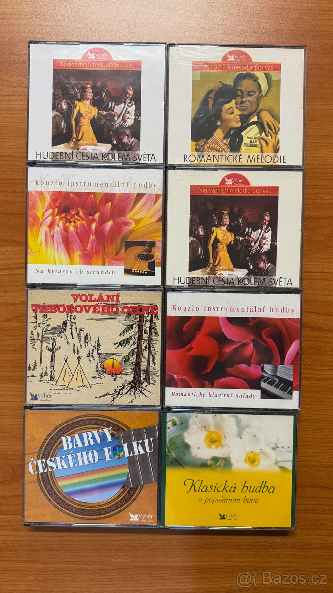 Hudební CD (melodie, hudební cesta kolem světa, folk,táborák