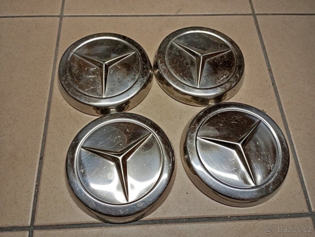 Středové pokličky kol, centrální disky na Mercedes