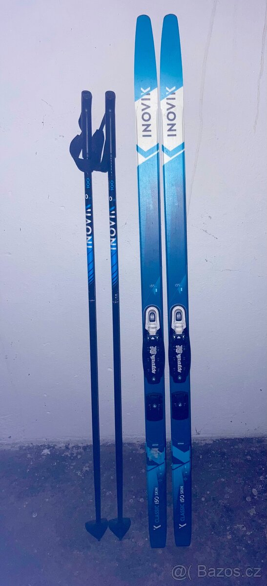 Lyžařský set bězky+ hůlky