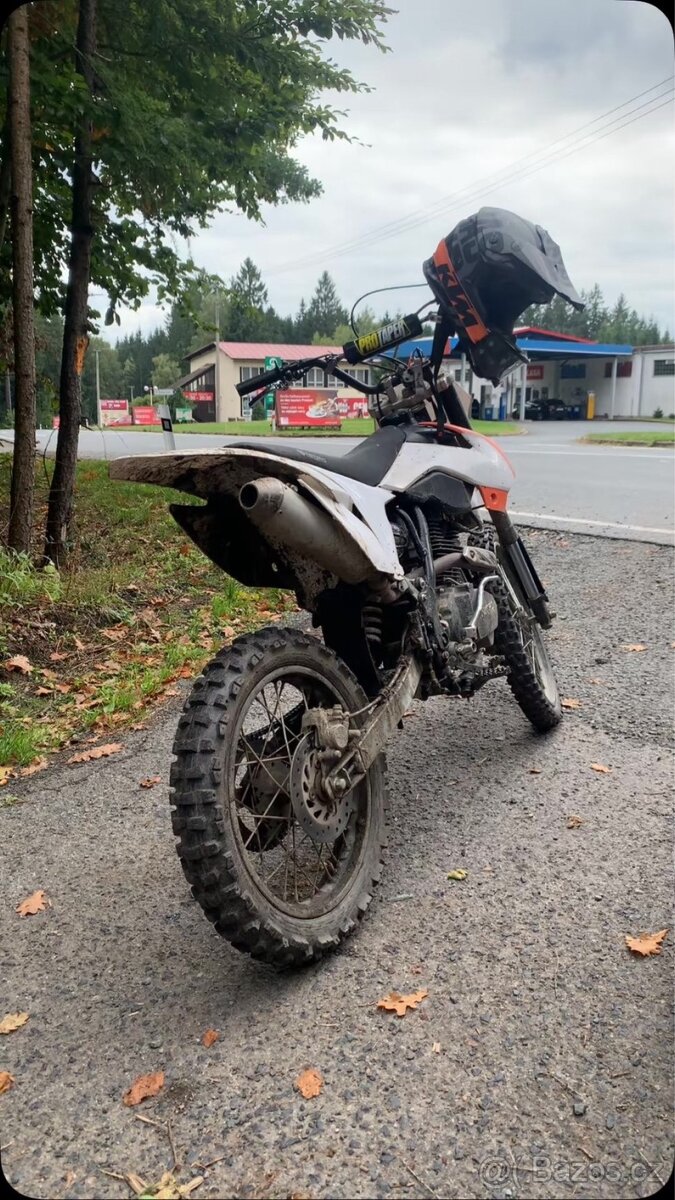 Prodám pitbike minirocket hurricane 150 r.v 2003
