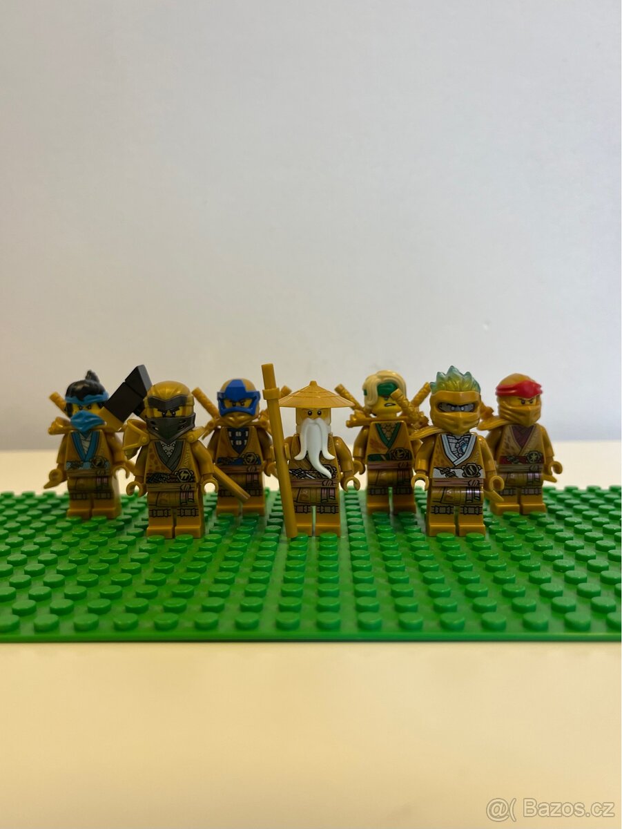 LEGO Ninjago Figurky Legacy Zlaté / Golden