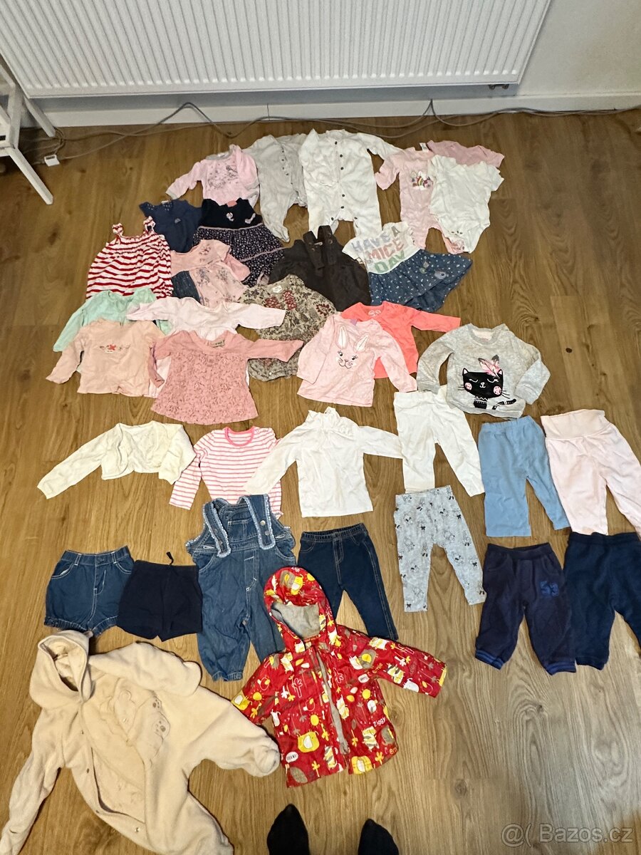 dívčí set oblečení vel 74