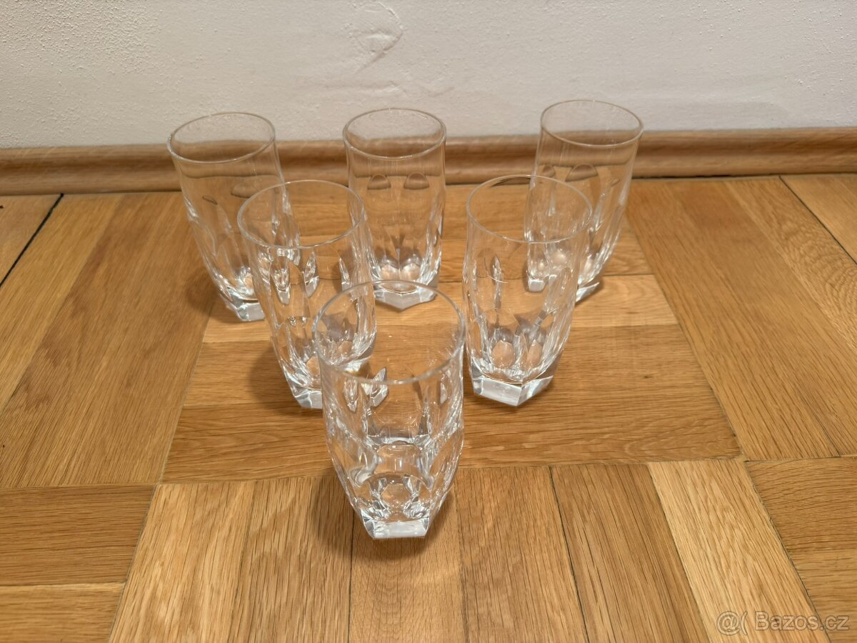 České sklo Crystalex sklenice 6 ks