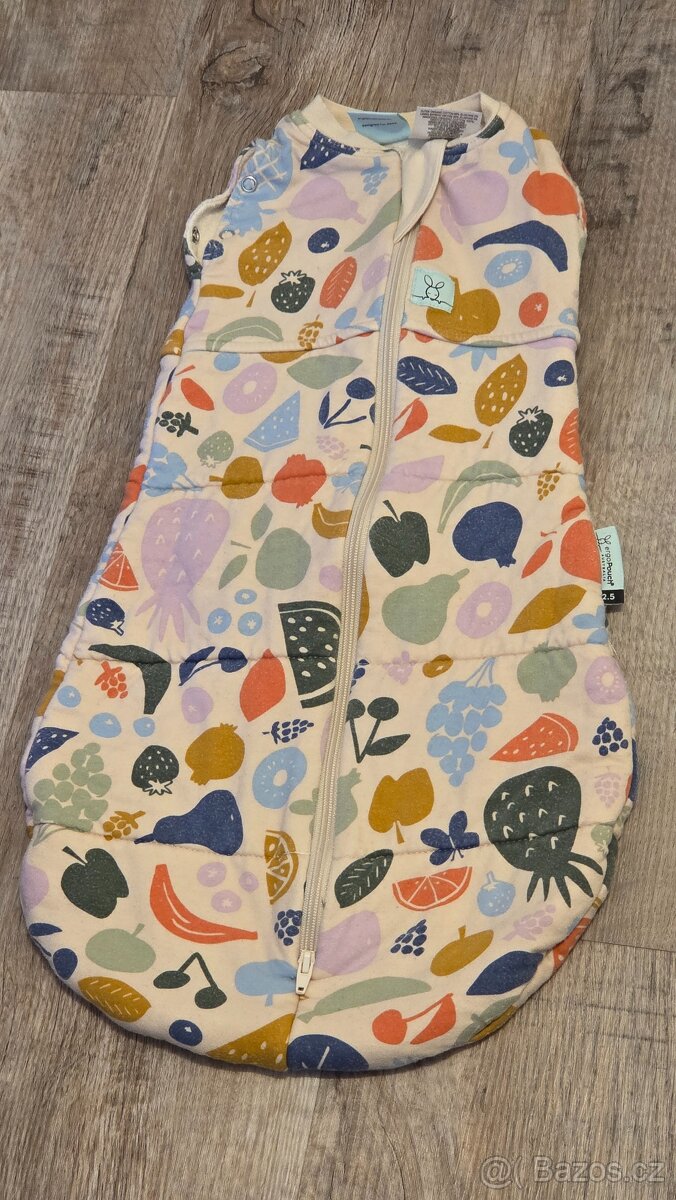 Zavinovačka a vak na spaní 2v1 Ergopouch Cocoon Fruit salad