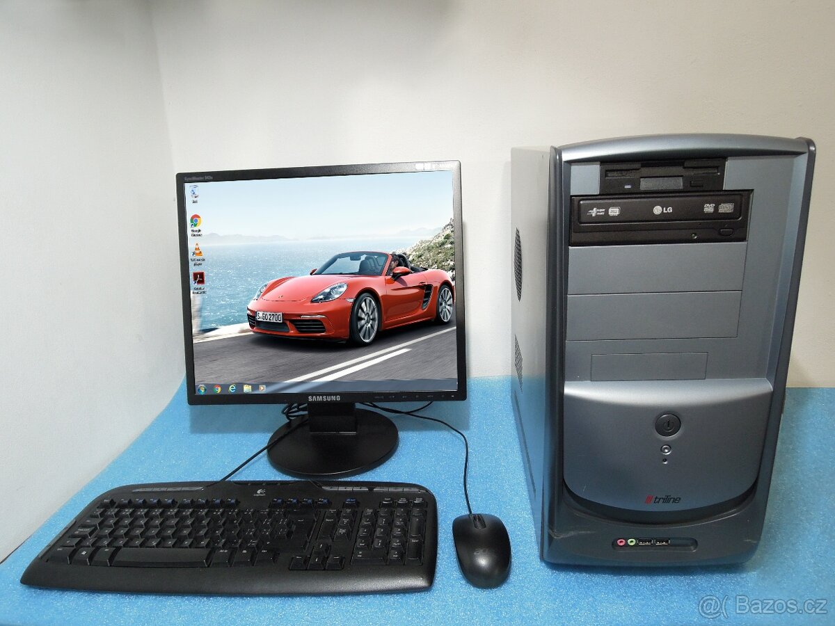 PC do fabriky dílny na CNC 2.Jádro Intel 160GB 2GB VGA