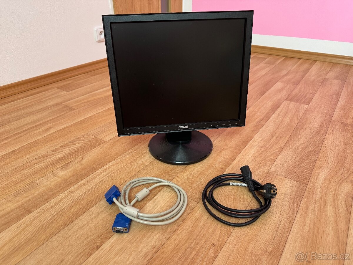 LCD monitor ASUS – perfektní stav, včetně kabelů