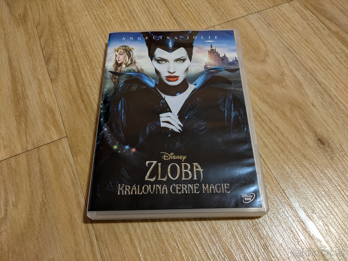 DVD Zloba královna černé magie Maleficent