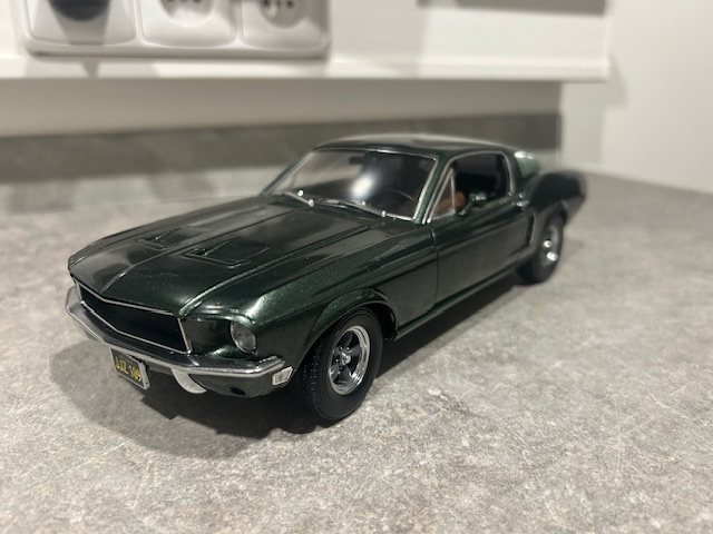 Ford Mustang GT Bullit, 1968, měřítko 1:18, GreenLight