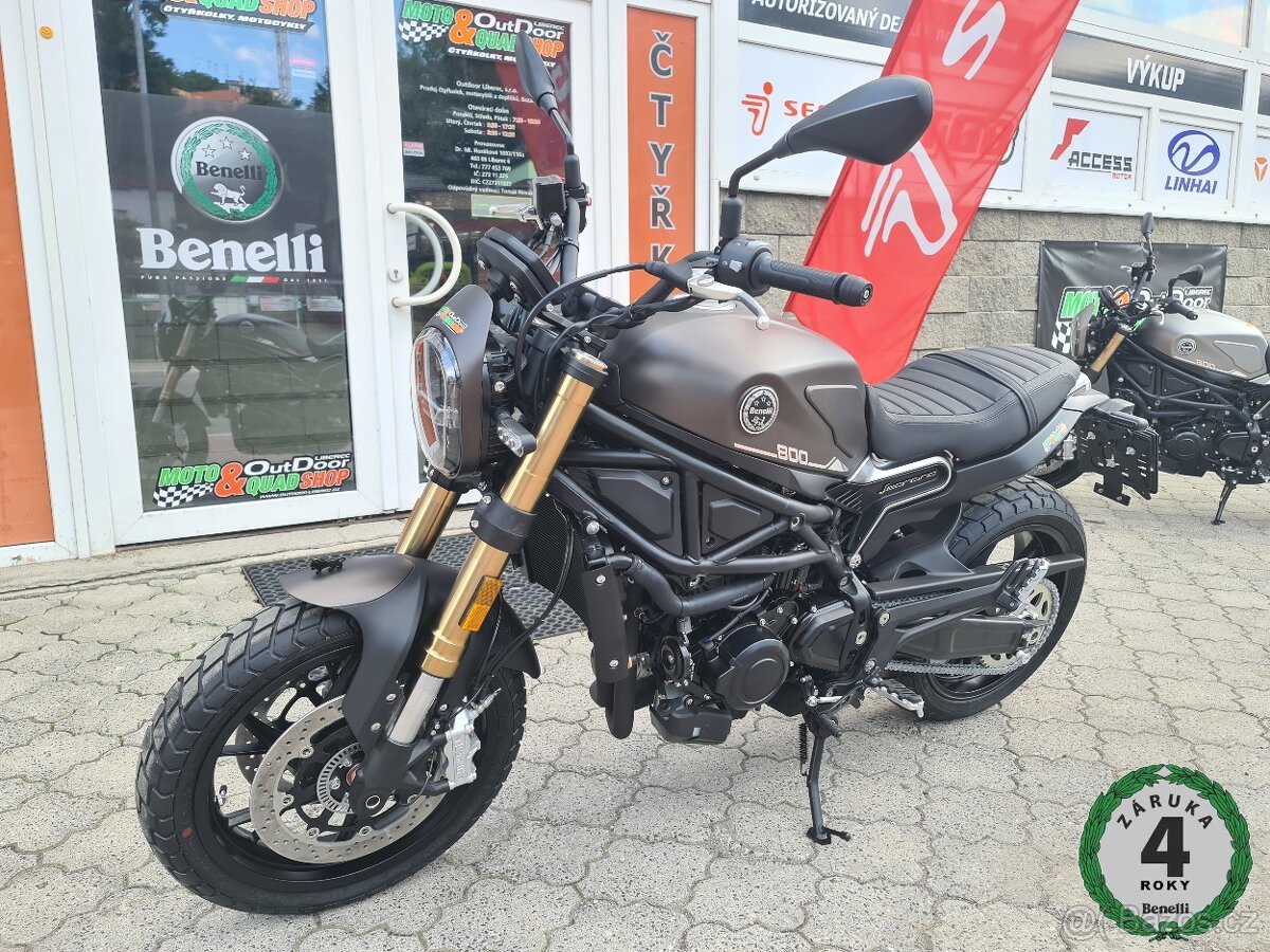 Benelli Leoncino 800 ABS, ZÁRUKA 4 ROKY, AKCE + HELMA ZDARMA