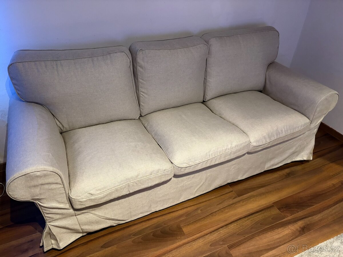 IKEA EKTORP 3místná pohovka, sedačka - nová, jen složená.