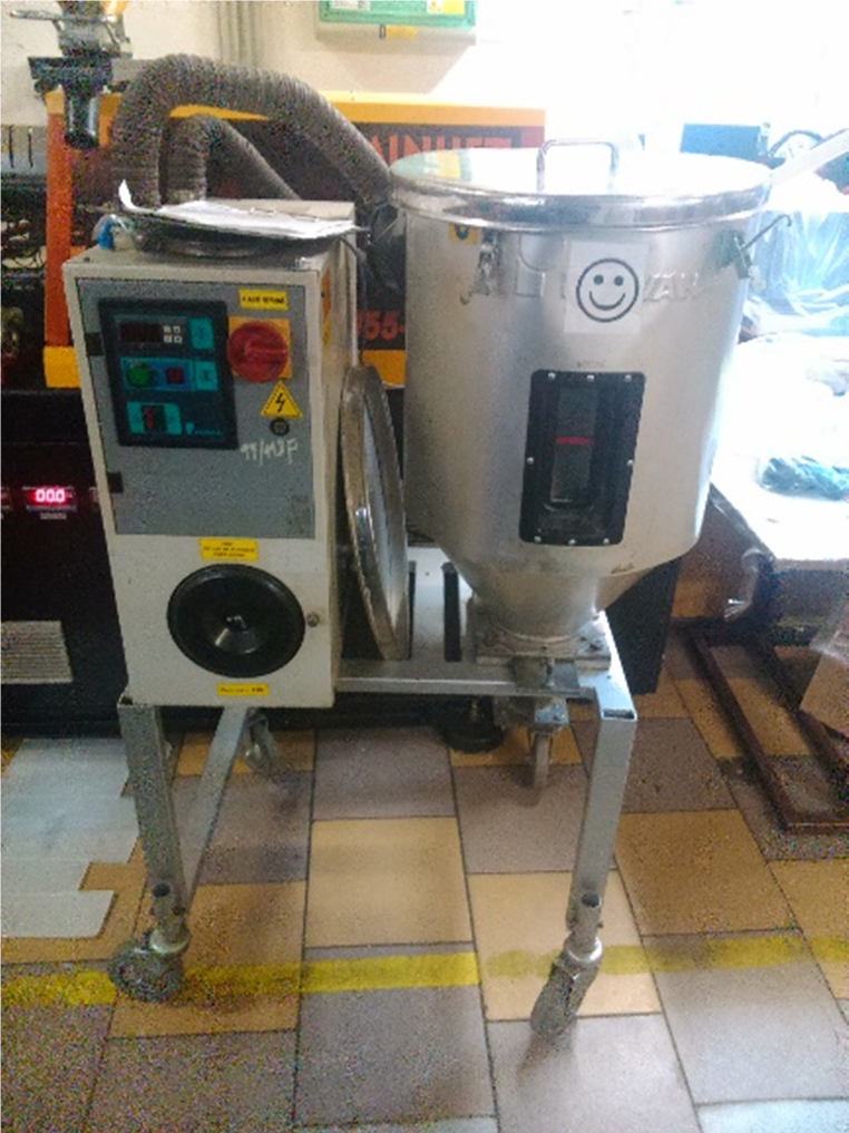 Sušička granulátu PIOVAN DS 403