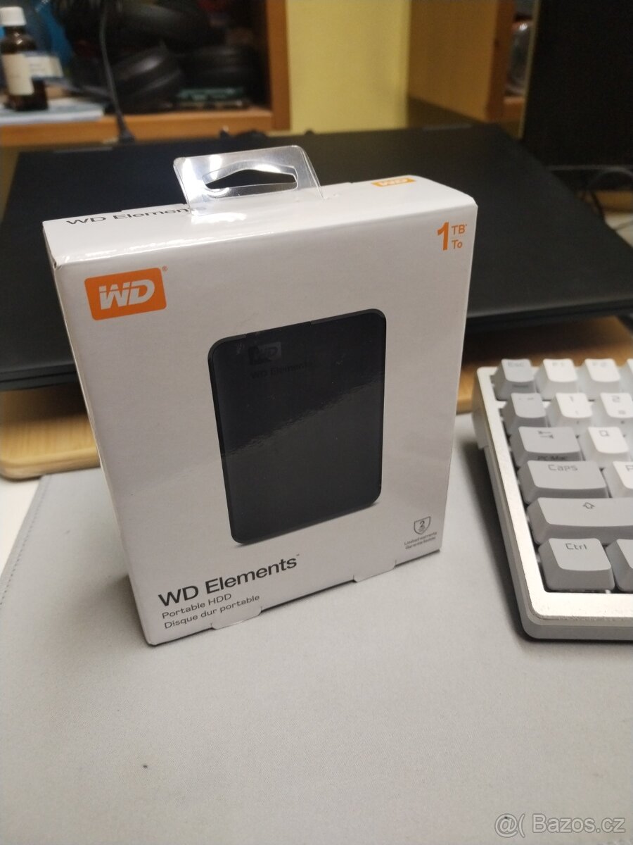 Externí harddisk WD Portable HDD 1TB