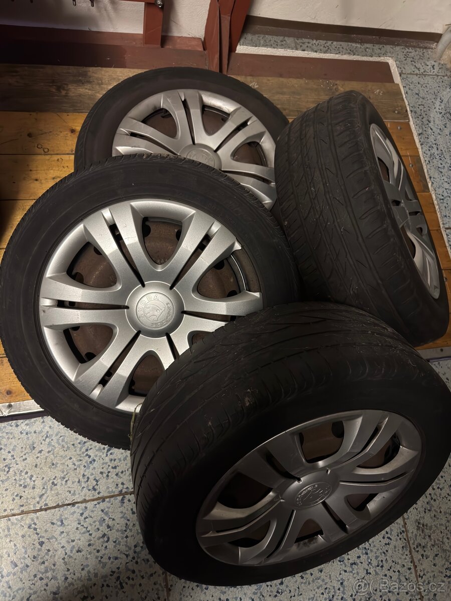 Plechové disky 15" 5x100