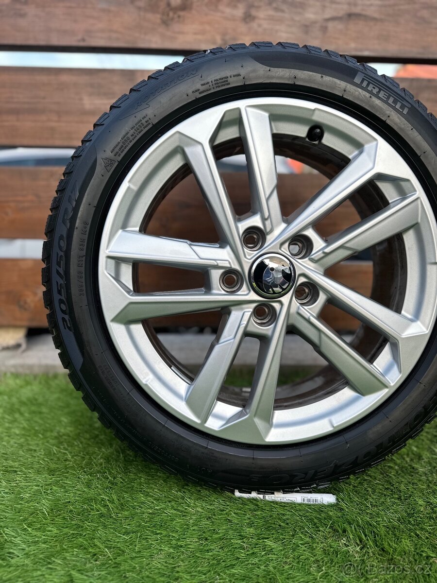 Alu kola 5x112 r17 s pneu (65j43)
