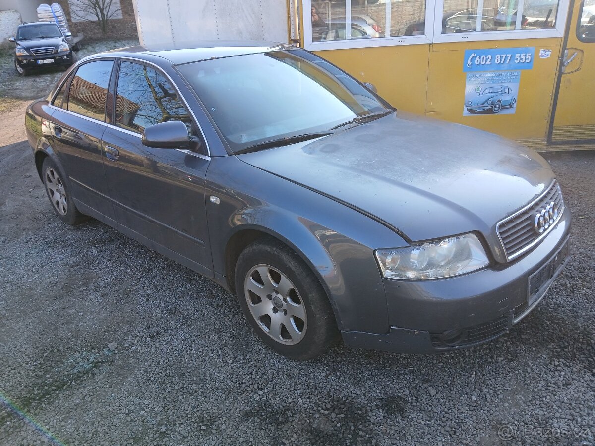 Audi A4 1.9TDI 96kw prodám dily AVF AWX