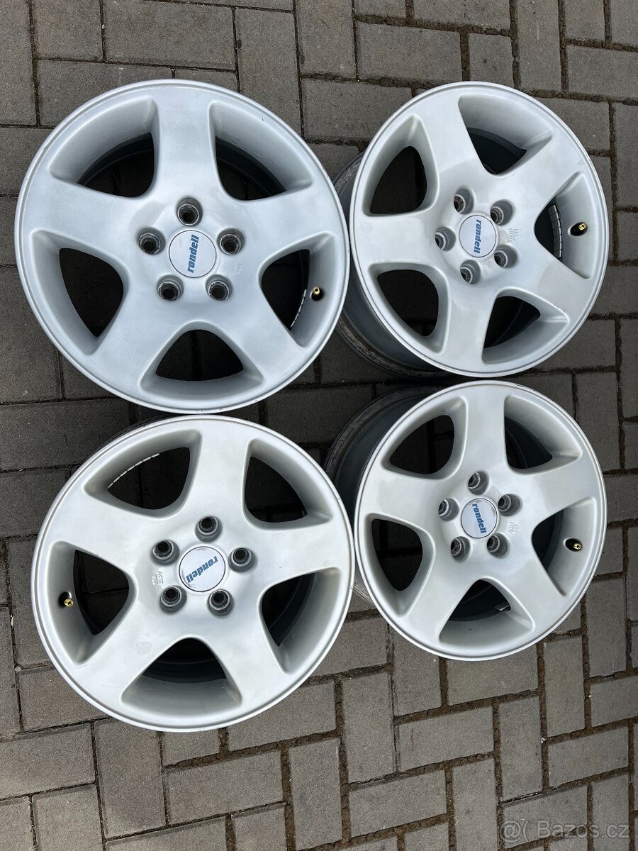 4x alu disky 5x112 R15