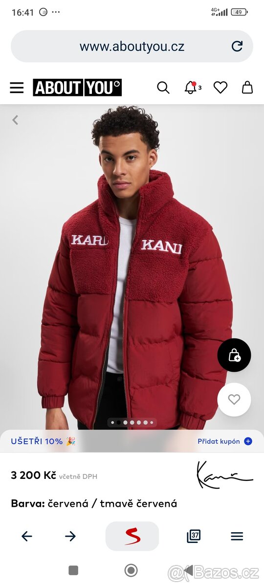 Zimní bunda Karl Kani