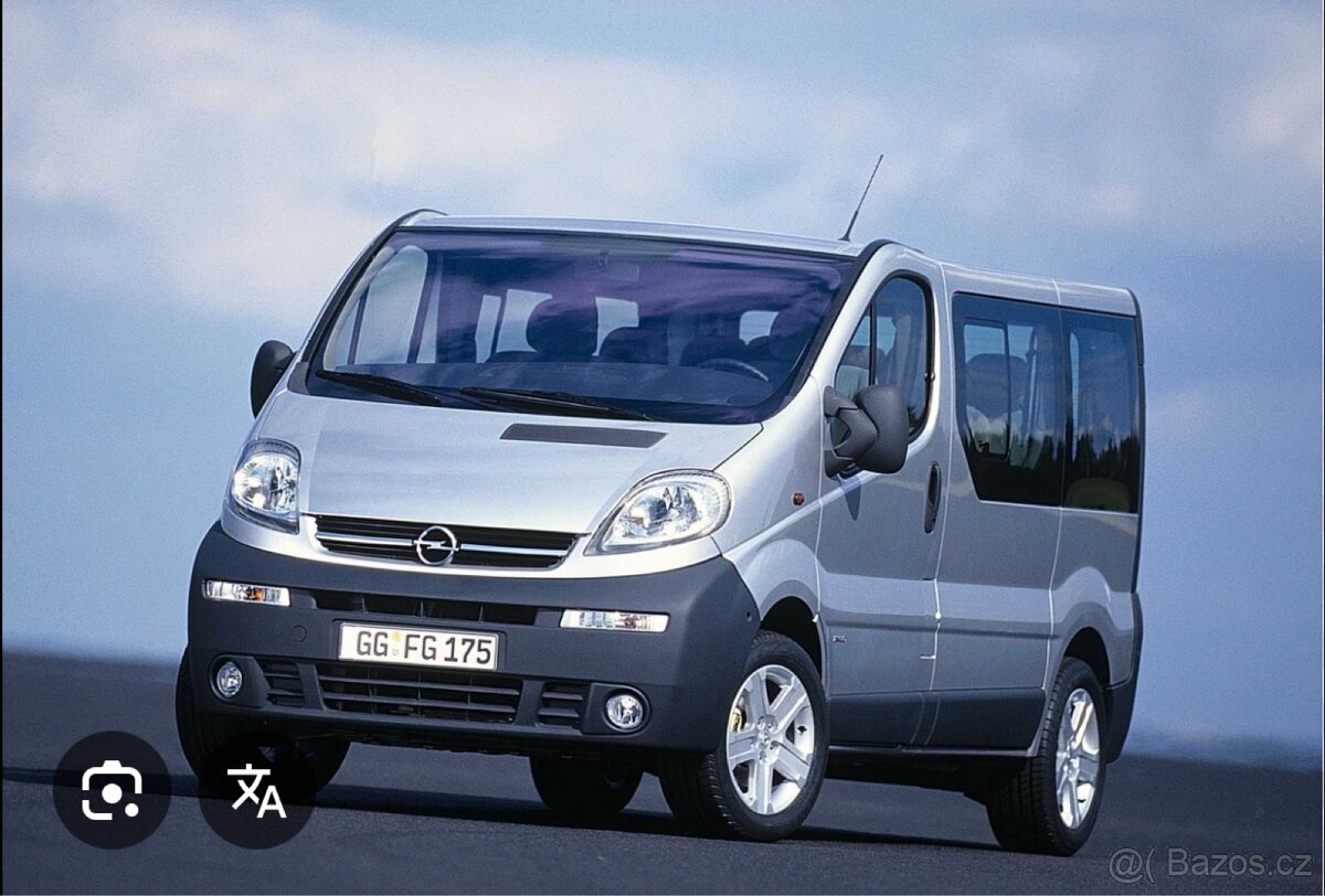 Opel vivaro Renault trafik na díly