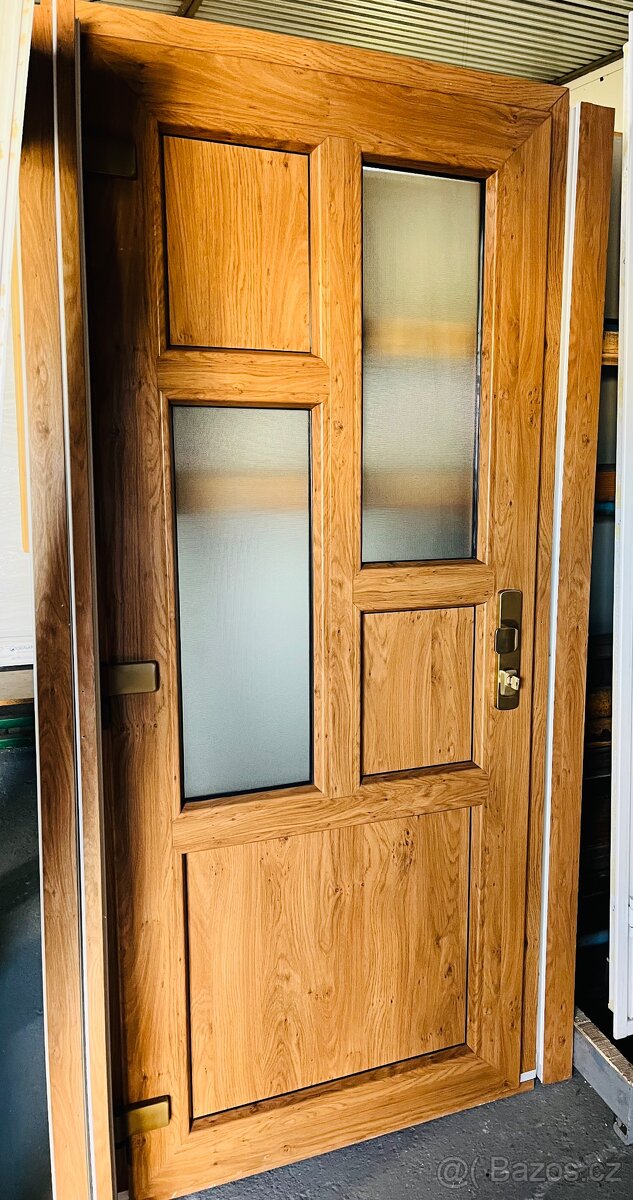KRÁSNÉ VCHODOVÉ DVEŘE WENGE OTHERM 111x210-PLZEŇ
