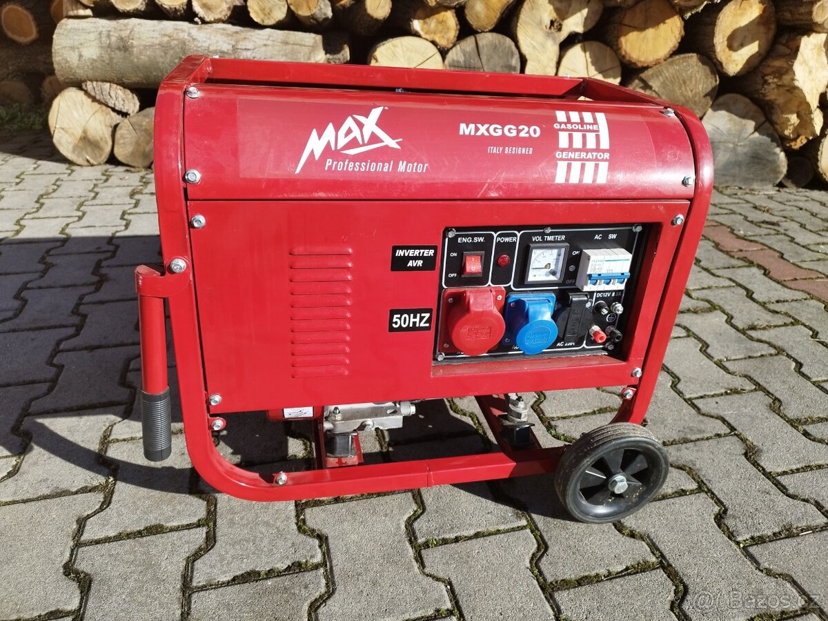 Elektrocentrála MXGG20 na ND, motor Honda 7HP