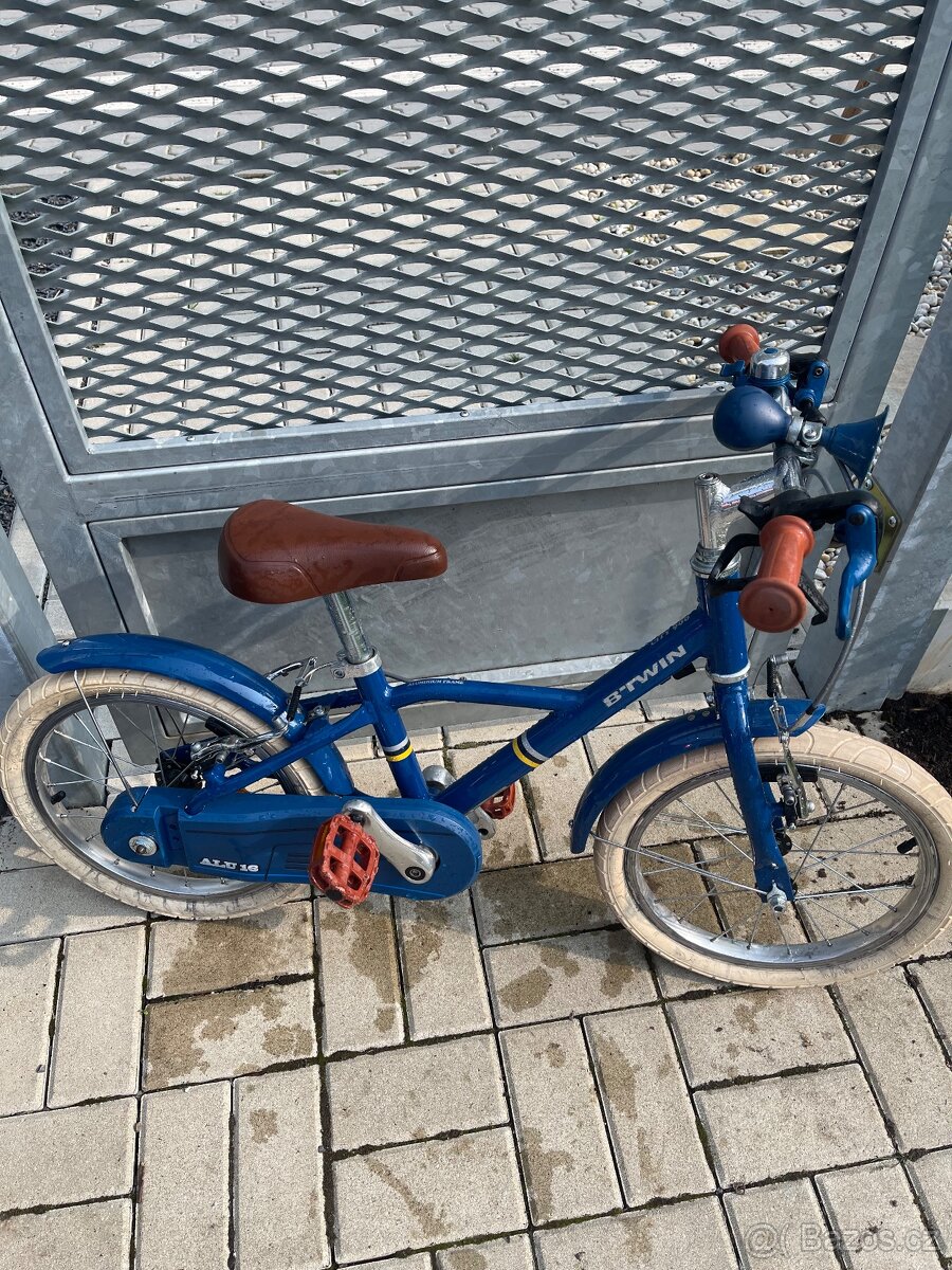 Dětské kolo BTWIN 14 palců, retro