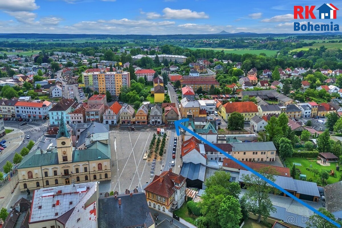 Prodej, nájemní dům, pozemek 680 m2, Mnichovo Hradiště, Masa