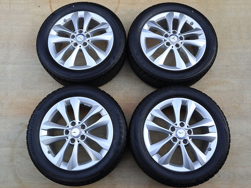 17" Alu kola = 5x112 = MERCEDES C-CLASS W205 ZIMNÍ