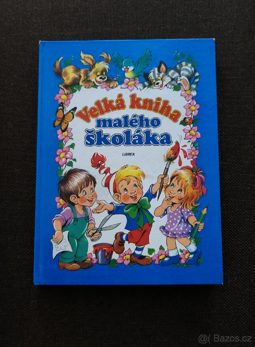 Velká kniha malého školáka (dětská kniha)