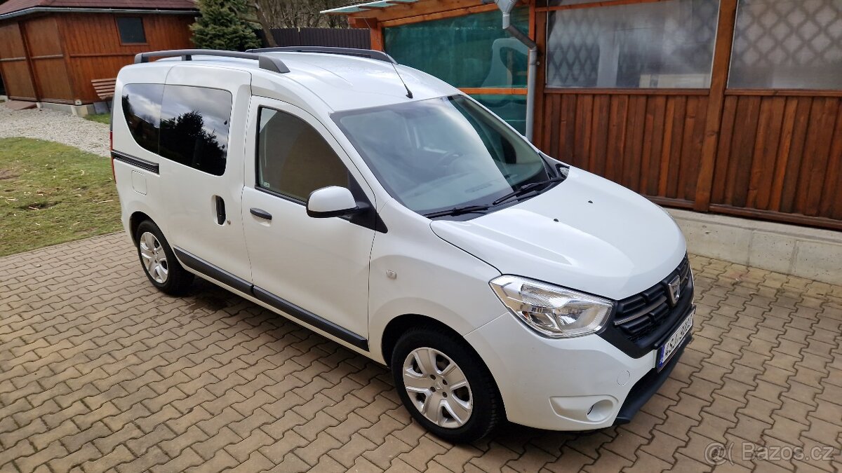 Dacia Dokker, 1.5 dCi /55kW, ČR,TZ,Klima,DPH