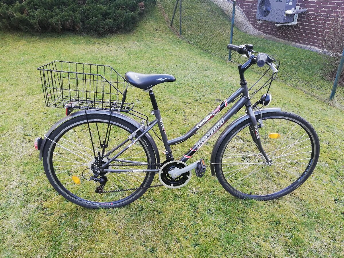 dámské kolo do města, plně vybavené, perfektní stav