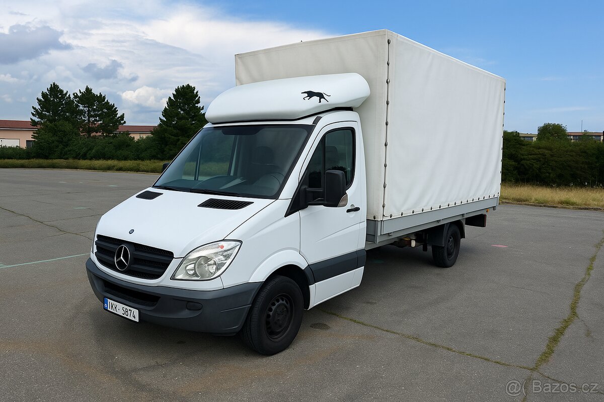Pronájem plachtové dodávky – Chomutov | Mercedes Sprinter