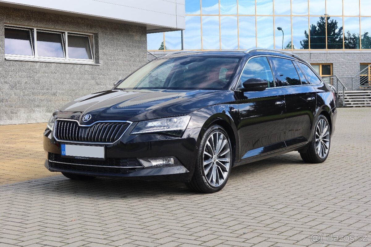 Škoda Superb 3 Combi L&K 2.0 TDI 140 kw, ČR, DSG, DPH, DCC