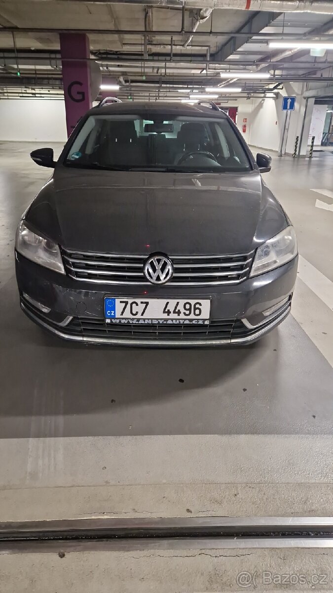 VOLKSWAGEN PASSAT B7 2,0TDI 103 KW nová STK